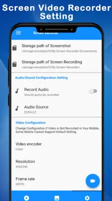 HD Screen Recorder android App screenshot 1